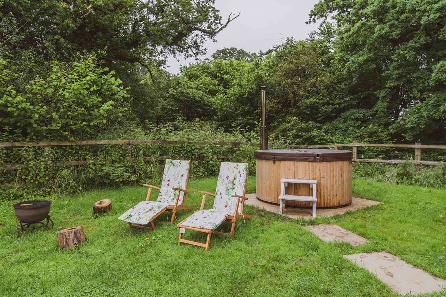 Corsley The Hideaway At Hiddenwood Glamping酒店 外观 照片